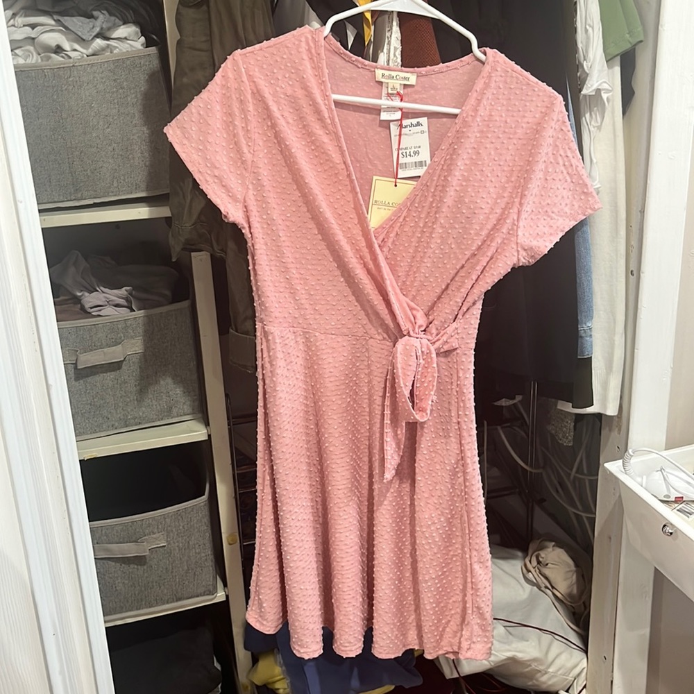 Pink sun dress